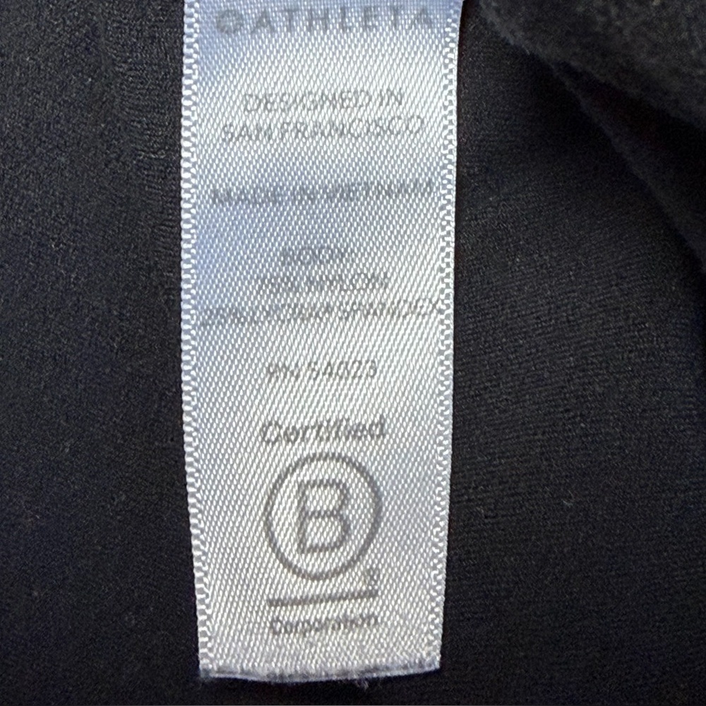 Athleta Powervita Straight Leg Yoga Pant Black Womens 1X Soft Stretch Gym - Picture 10 of 10